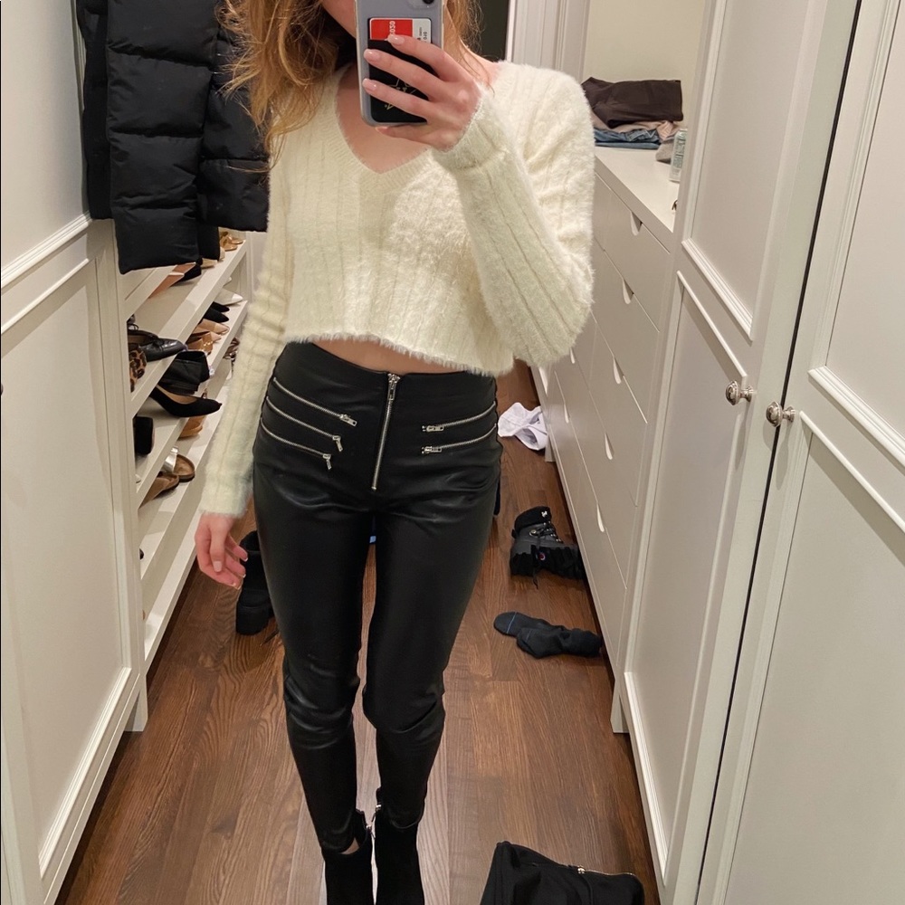 Misguided leather pants